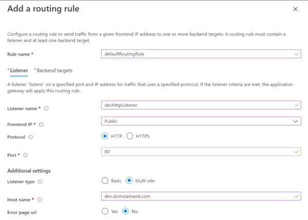 Path based routing in Azure Application Gateway with Azure WebApps ...